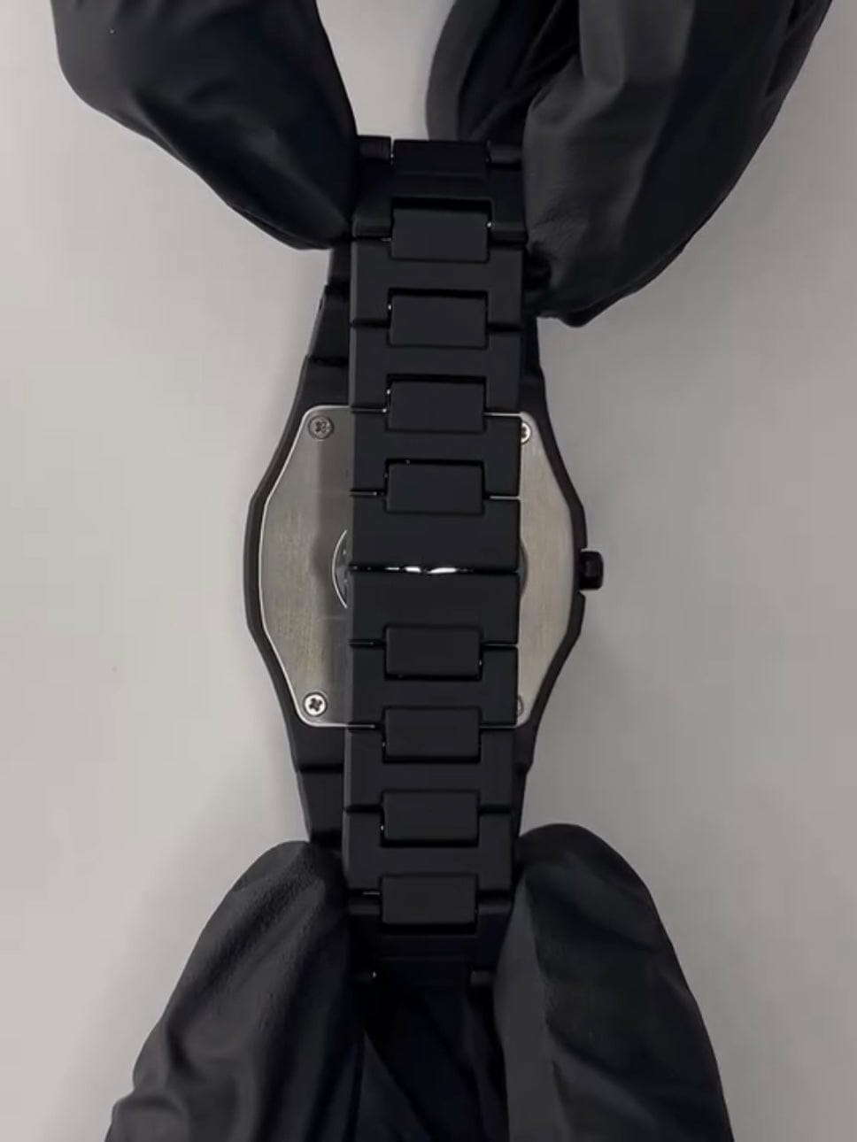 Aura Black Fabric Watch - Premium Timepiece