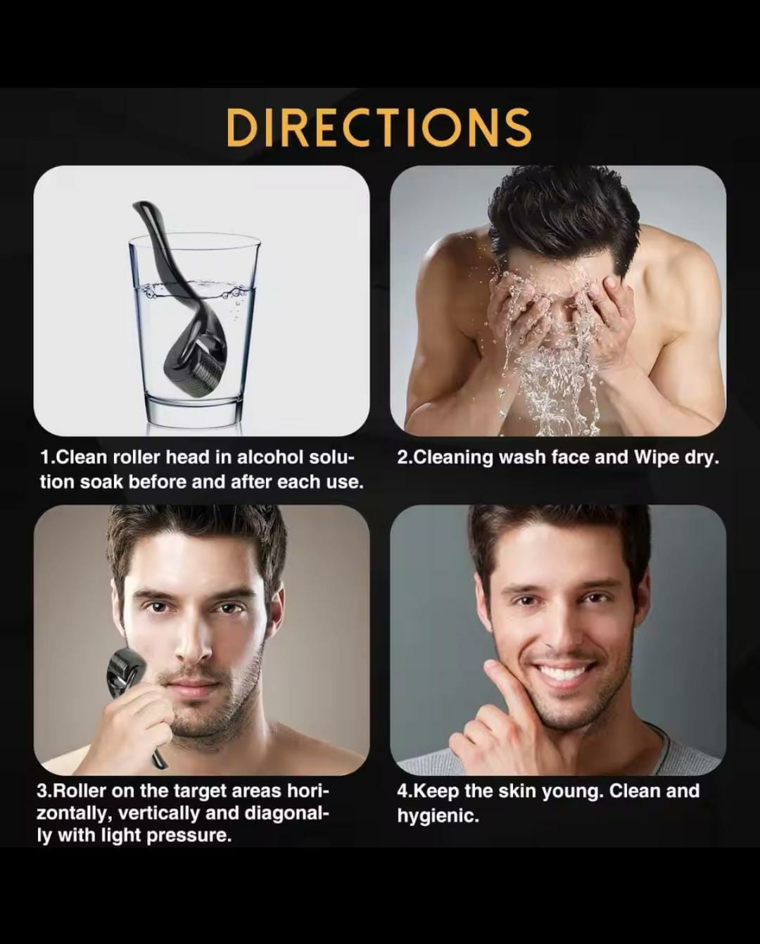 Derma Roller for Hair Growth